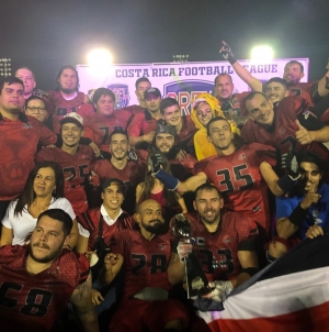 Los Leones son los nuevos monarcas del fútbol americano en Costa Rica